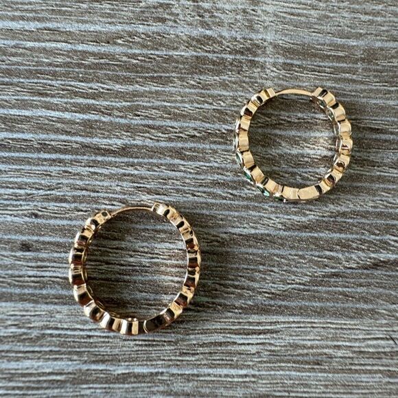 Boho hoop earrings N648 - Picture 4 of 5